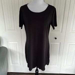 Romwe Black Mini Dress